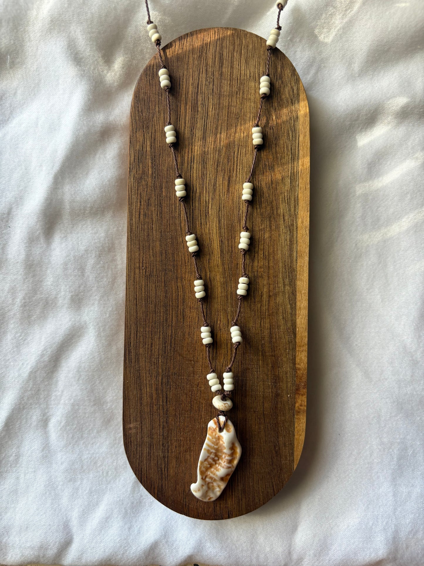 fossil necklace