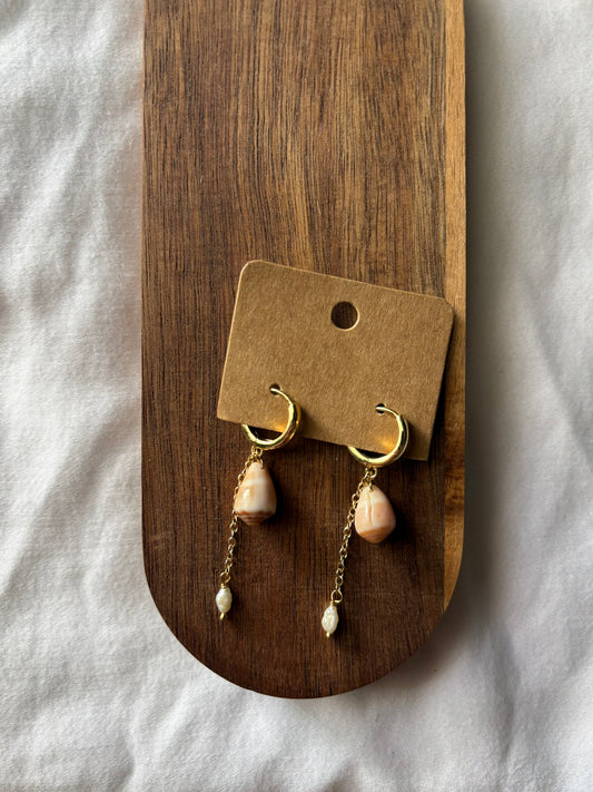 bloom cone earrings